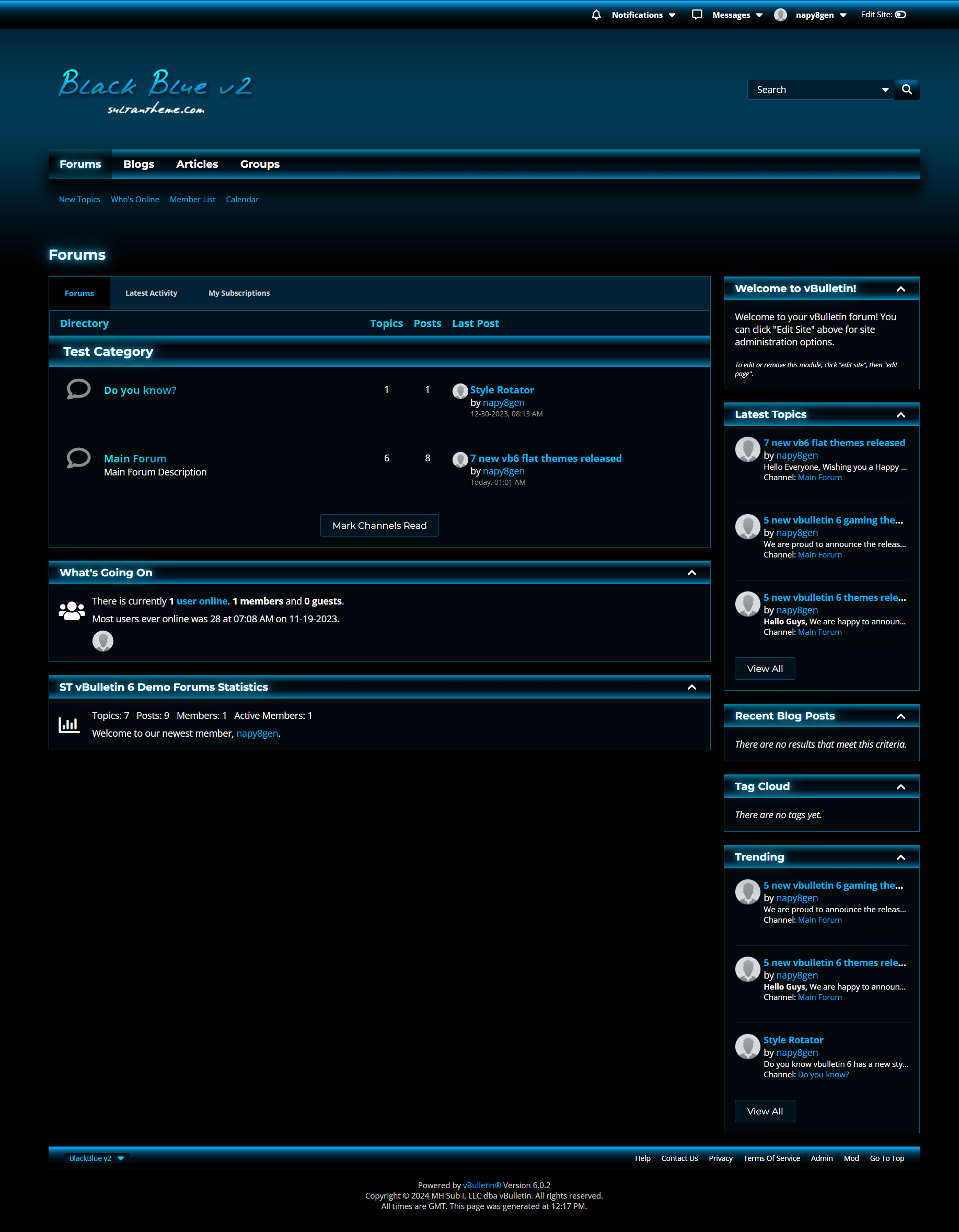 BlackBlue V2 for vbulletin6 - Image 2