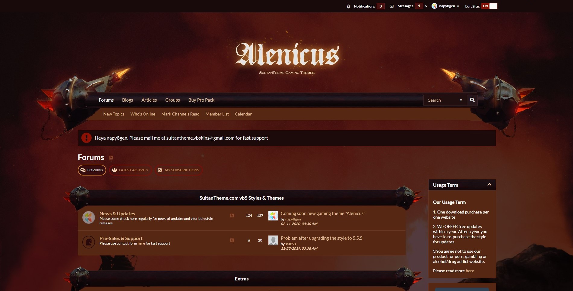 alenicus - Alenicus for vb5 released!