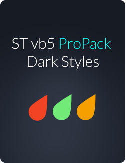 boxes propack dark 1 - ST vB5 Pro Pack Dark Styles
